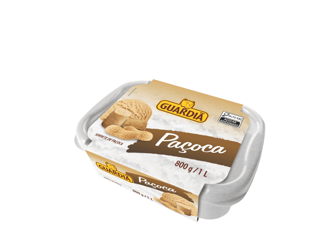 Sorvete de Paçoca